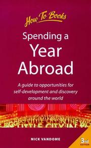 Cover of: Spending a Year Abroad by Nick Vandome