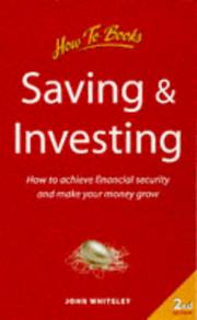 Cover of: Saving and Investing