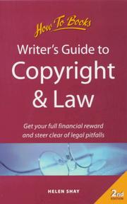 Cover of: Writer's Guide to Copyright and Law (How to)