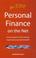 Cover of: Personal Finance on the Net