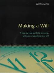 Cover of: Making a Will (Essentials)