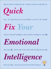 Cover of: Quick Fix Your Emotional Intelligence by Harry Alder