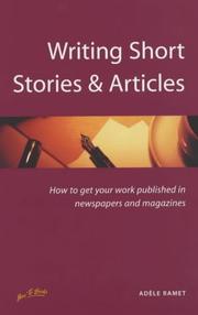 Cover of: Writing Short Stories and Articles