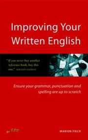 Cover of: Improving Your Written English (How to)