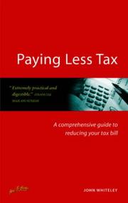 Cover of: Paying Less Tax (How to)