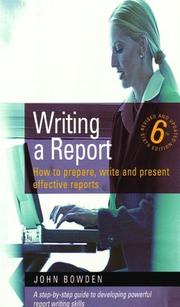 Cover of: Writing a Report (How to)