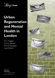 Cover of: Urban Regeneration and Mental Health in London