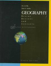 Cover of: Geography by Harm J. de Blij, Peter O. Muller