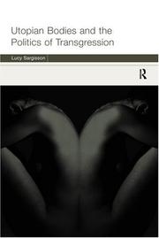 Cover of: Transgressive Utopian Bodies by Lucy Sargisson