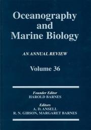 Cover of: Oceanography And Marine Biology: An Annual Review, Volume 36 (Oceanography and Marine Biology)