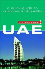 Cover of: UAE - Culture Smart!: a quick guide to customs and etiquette (Culture Smart!)