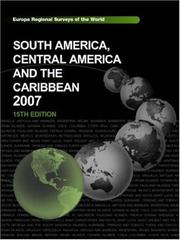 Cover of: South America, Central America and the Caribbean 2005 (South America, Central America and the Caribbean)