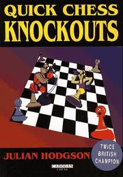 Cover of: Quick Chess Knockouts