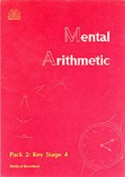 Cover of: Mental Arithmetic: Pack 2: Key Stage 4