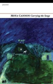 Cover of: Carrying the Songs