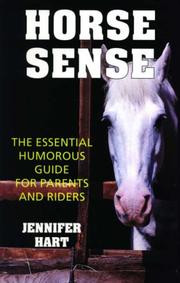 Cover of: Horse Sense