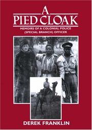 Cover of: A Pied Cloak by Derek Franklin