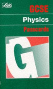 Cover of: GCSE Passcards Physics (GCSE Passcards) by Nigel Andrews