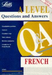 Cover of: A-level Questions and Answers French ('A' Level Questions & Answers)