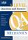 Cover of: A-level Questions and Answers Mechanics ('A' Level Questions & Answers)