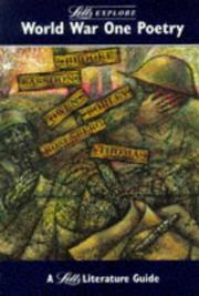 Cover of: Letts Explore World War One Poetry