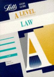 Cover of: A-level Study Guide Law (Letts Educational A-level Study Guides)