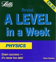 Cover of: Physics (Revise A-level in a Week)