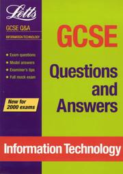 Cover of: GCSE Questions and Answers Information Technology (GCSE Questions & Answers) by Steve Cushing