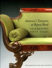 Cover of: America's Treasures at Bayou Bend by Michael K. Brown