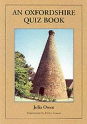 Cover of: An Oxfordshire Quiz Book by Owen, J.