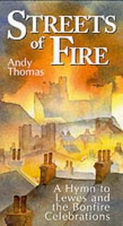 Cover of: Streets of Fire by Andy Thomas