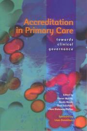 Cover of: Accreditation in Primary Care