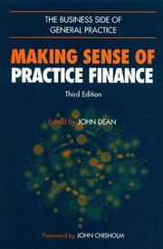 Cover of: Making Sense of Practice Finance (Land Warfare) by John Dean