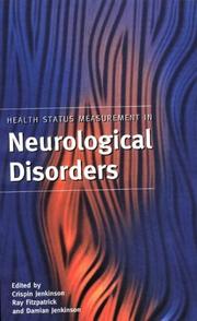 Cover of: Health Status Measurement in Neurological Disorders by 