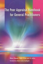 Cover of: The Peer Appraisal Handbook for General Practitioners