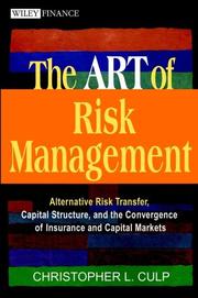 Cover of: The ART of Risk Management