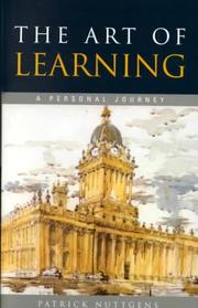 Cover of: The Art of Learning by Patrick Nuttgens