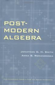 Cover of: Post-modern algebra