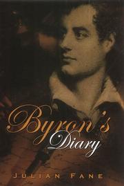 Cover of: Byron's Diary
