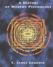 A history of modern psychology by C. James Goodwin