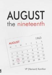 Cover of: August the Nineteenth