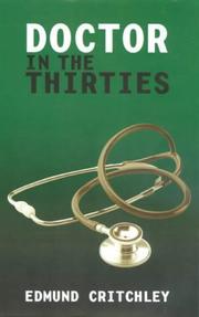 Cover of: Doctor in the Thirties
