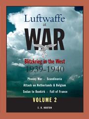 Cover of: Luftwaffe at War by Edward Hooton