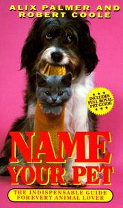 Cover of: Name Your Pet