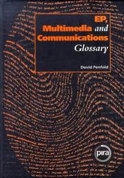 Cover of: Glossary of Electronic Publishing, Multimedia and Communications