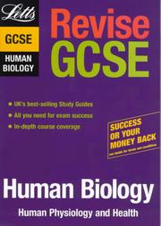 Cover of: Revise GCSE Human Biology (Revise GCSE)
