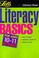 Cover of: Literacy Basics (Literary Basics)