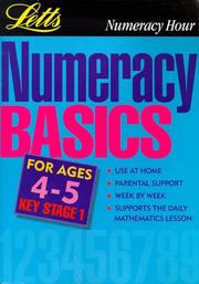 Front cover of Numeracy Basics by Unknown