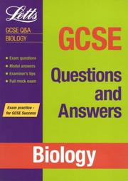 Cover of: GCSE Questions and Answers Biology (GCSE Questions & Answers)