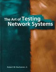 Cover of: The art of testing network systems